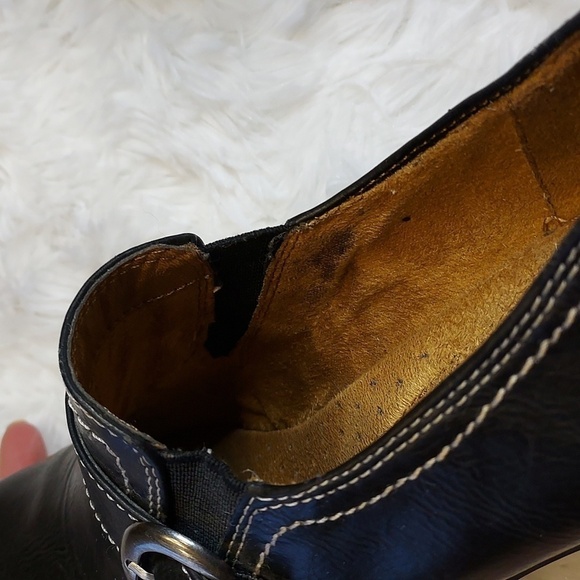 NATURAL Soul by Naturalizer chunky heel ankle shoe, size 6 - Picture 6 of 9